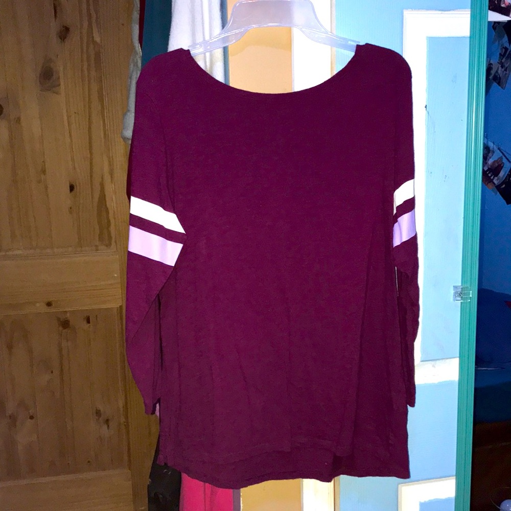 Maroon long sleeve